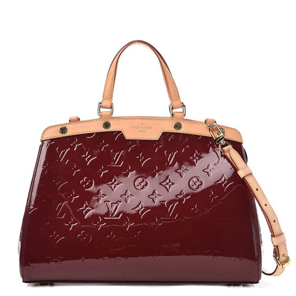 Louis Vuitton Vernis Brea MM Griotte 1 of 8