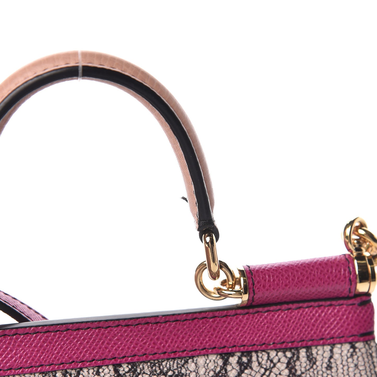 Dauphine Lace Print Small Miss Sicily Satchel Multicolor
