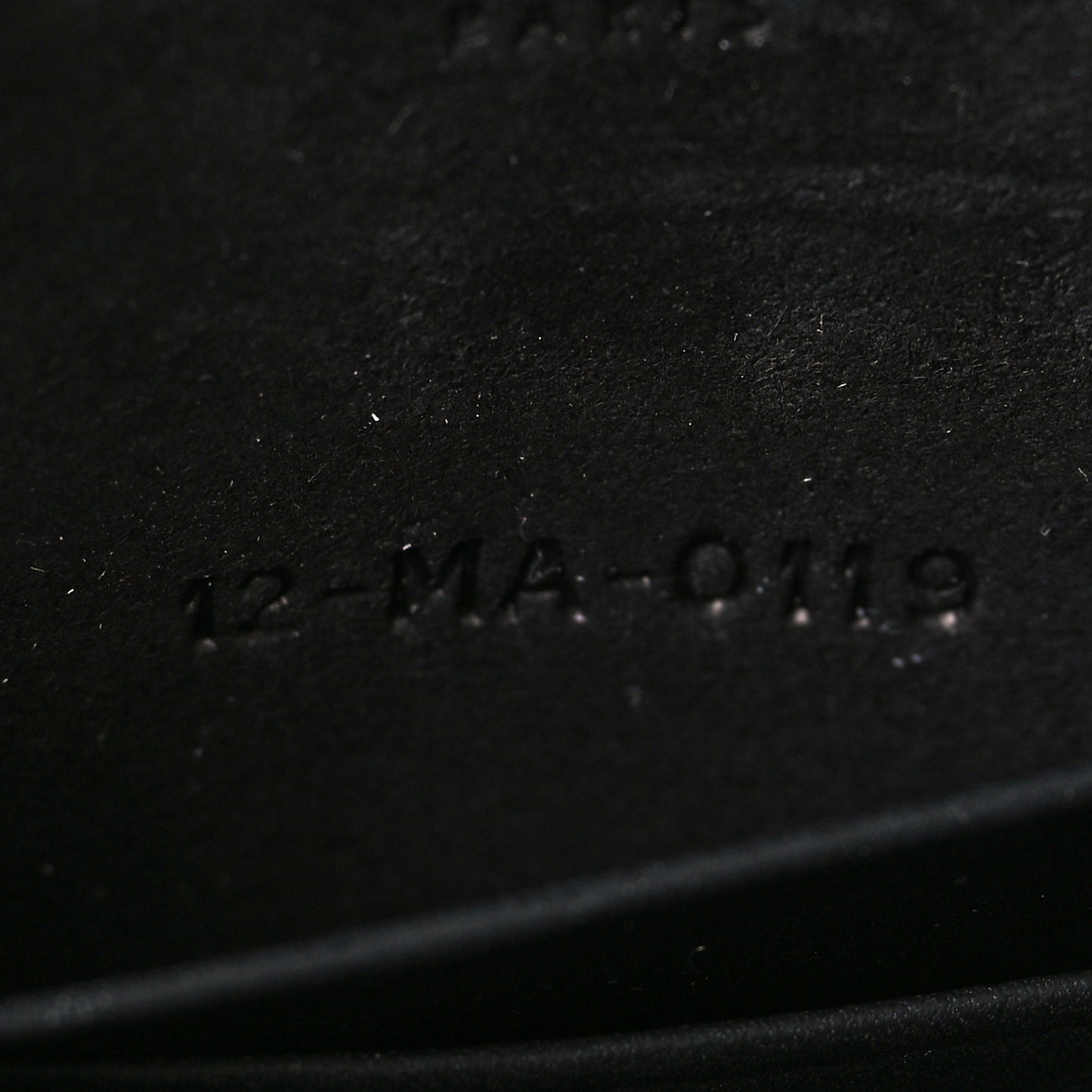 Ultra Matte Calfskin Saddle Belt Clutch Black