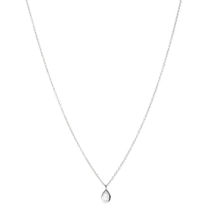 Tiffany Platinum Pear Shape .25ctw Diamonds By The Yard Necklace 1 of 7