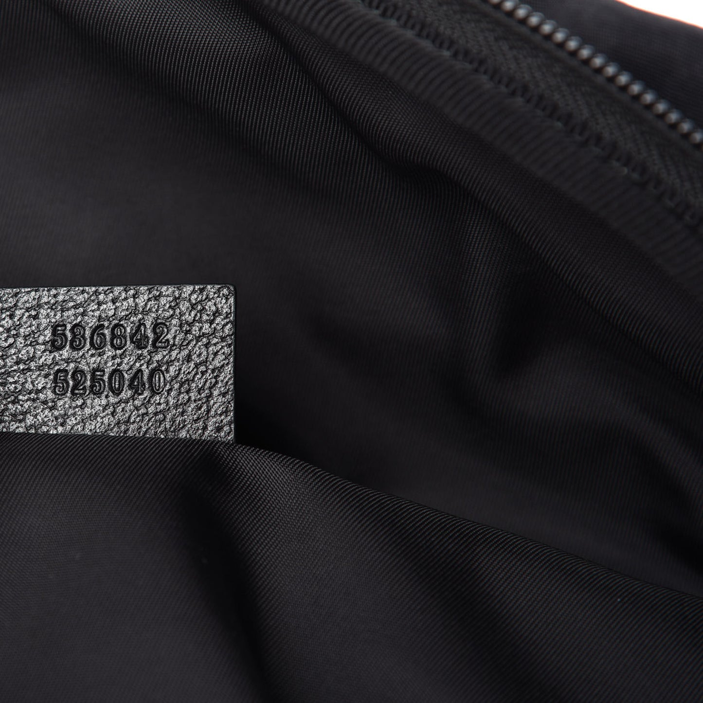 Nylon 80s Logo Patch Belt Bag Black