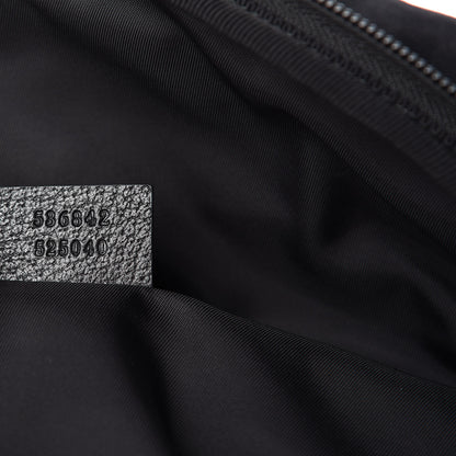 Gucci Nylon 80s Logo Patch Belt Bag Black 9 of 10