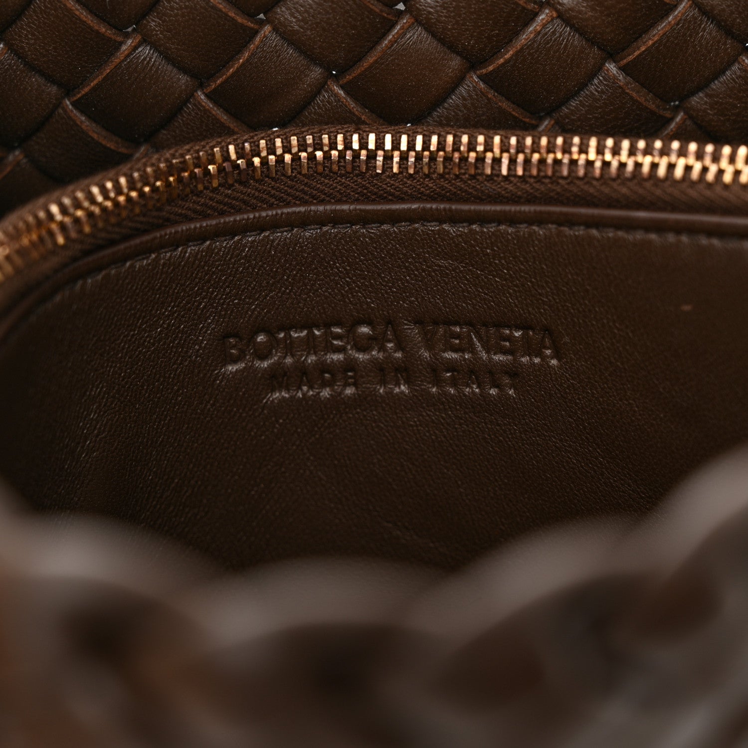 Bottega Veneta Nappa Intreccicio Padded Cobble Shoulder Bag Light Brown 9 of 12