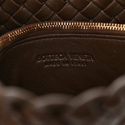 Bottega Veneta Nappa Intreccicio Padded Cobble Shoulder Bag Light Brown 9 of 12