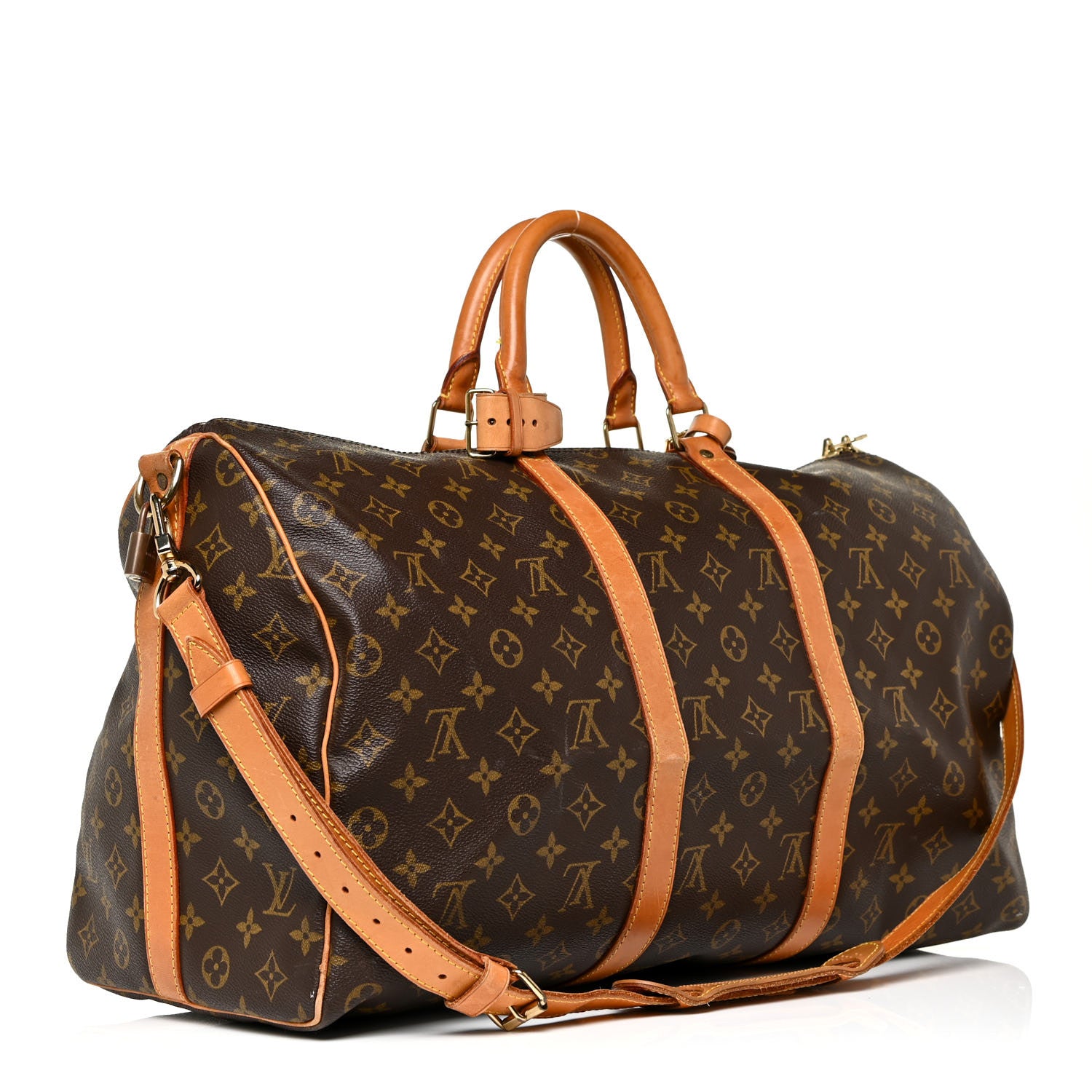 Louis Vuitton Monogram Keepall Bandouliere 50 3 of 33