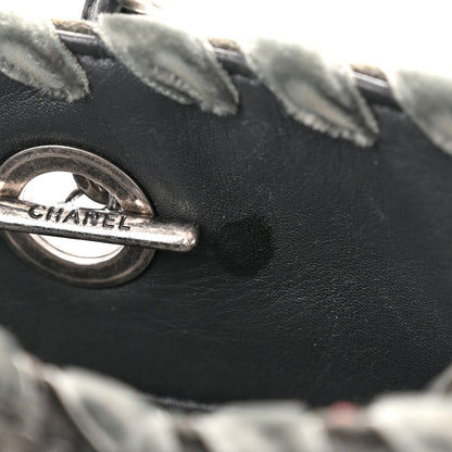 Chanel Wool Felt Quilted Large Shopping Tote Grey 12 of 15