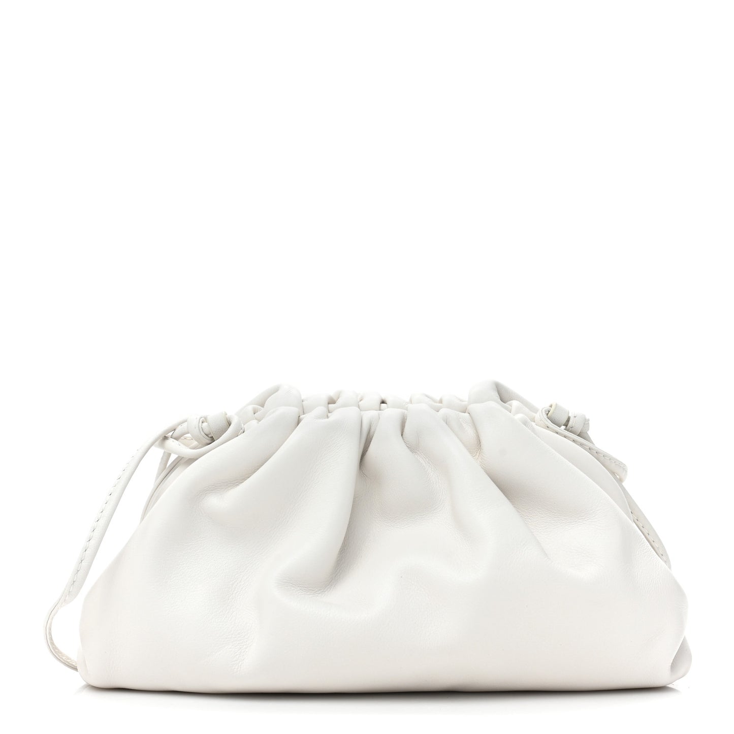 Butter Calfskin The Mini Pouch Chalk