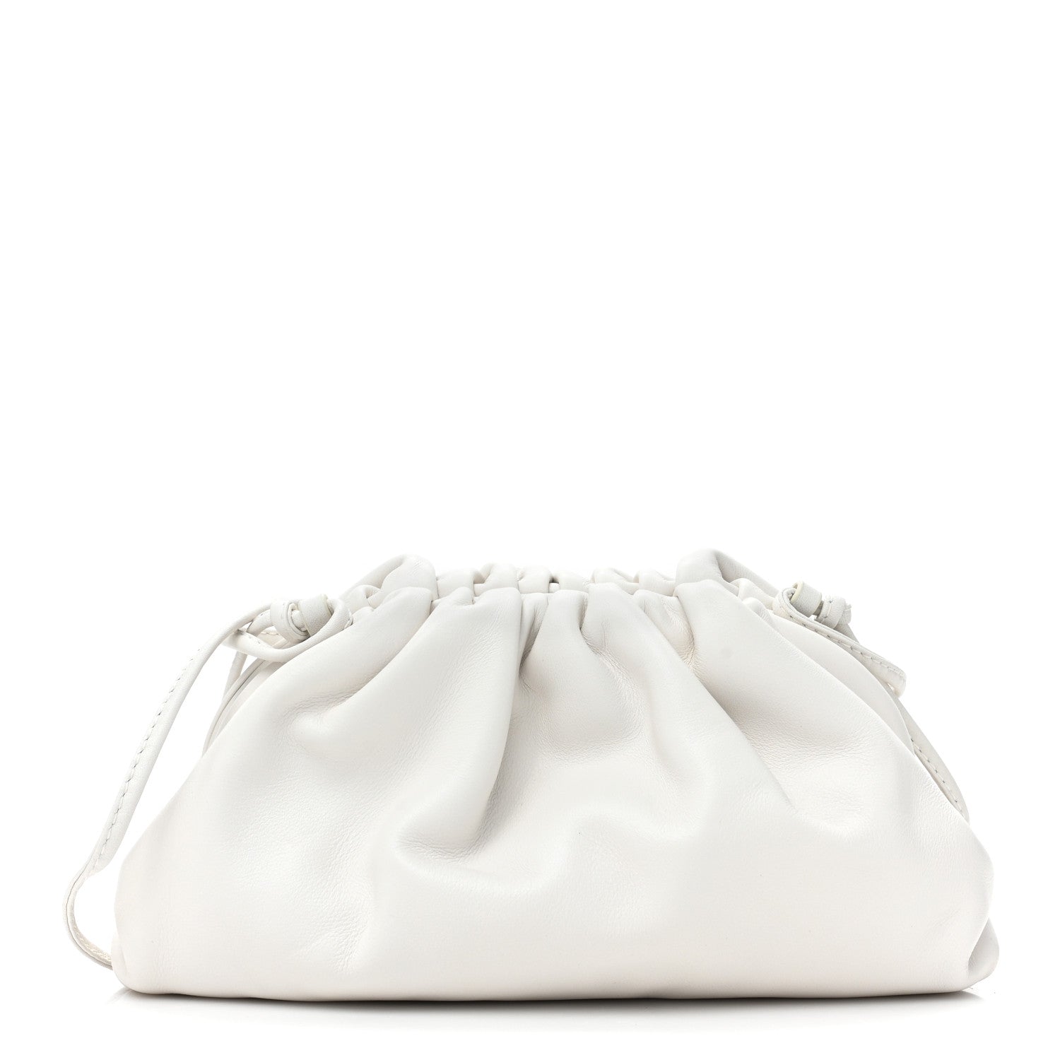 Bottega Veneta Butter Calfskin The Mini Pouch Chalk 1 of 8