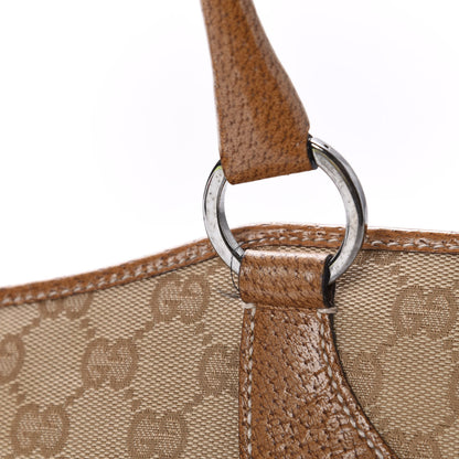 Gucci Monogram Shoulder Bag Brown 10 of 16