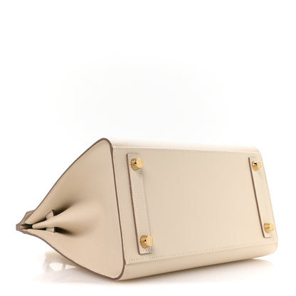 Hermes Epsom Birkin Sellier 25 Craie 3 of 10