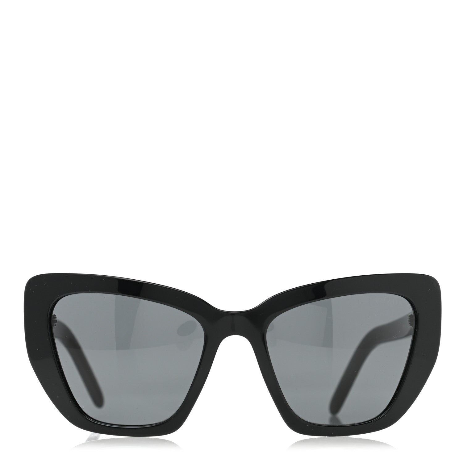Prada Cat Eye Sunglasses SPR 08V Black 2 of 8