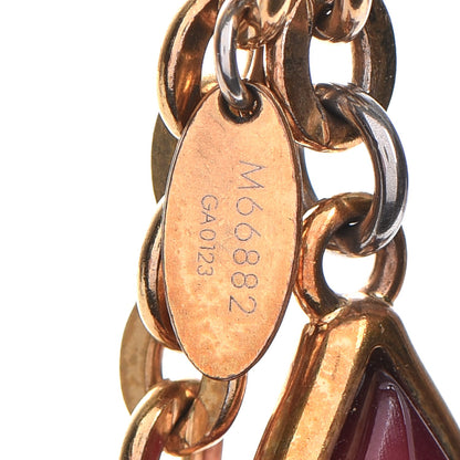 Louis Vuitton Metal Resin Mosaique Bag Charm Rouge Fauviste 4 of 5