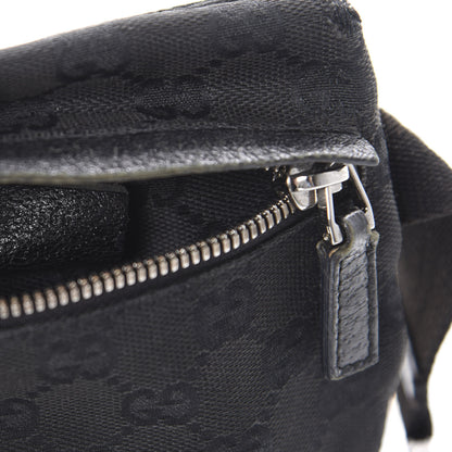 Gucci GG Monogram Double Pocket Belt Bag Black 9 of 11