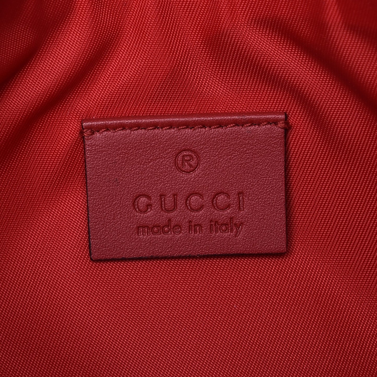 GG Supreme Monogram Face Embroidered Wrist Wallet Pink