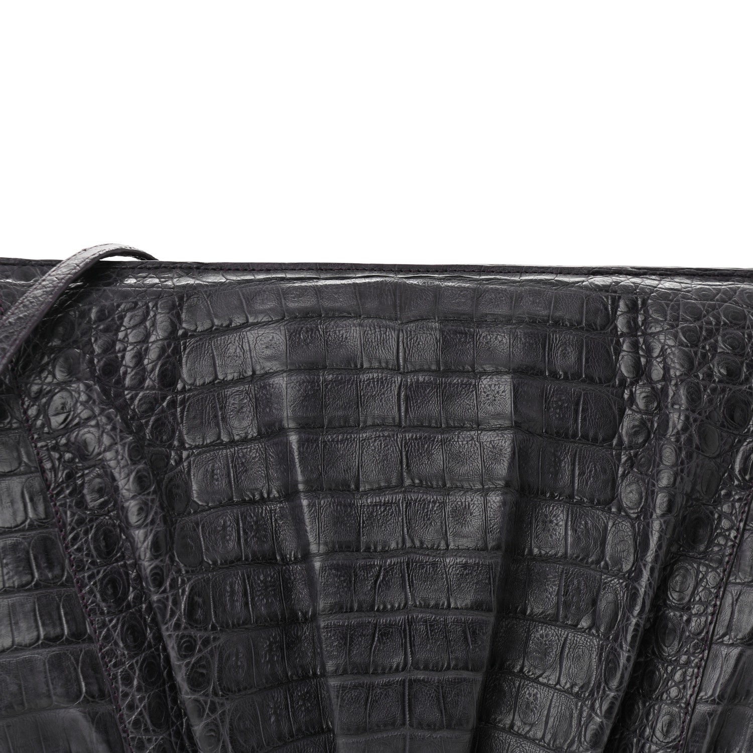 Nancy Gonzalez Crocodile Slim Frame Chain Clutch Degrade 7 of 9