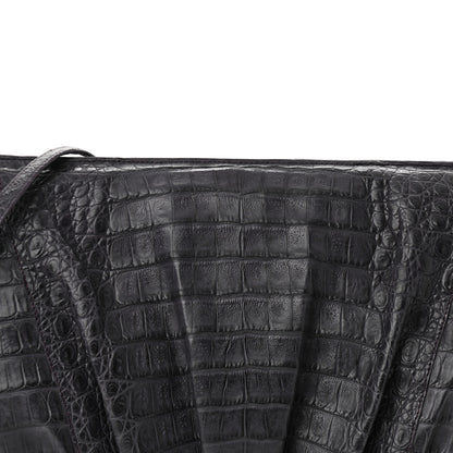Nancy Gonzalez Crocodile Slim Frame Chain Clutch Degrade 7 of 9