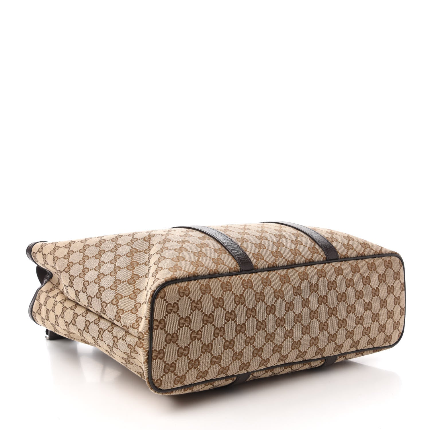 Gucci GG Monogram Large Joy Tote Bag Dark Brown 4 of 10