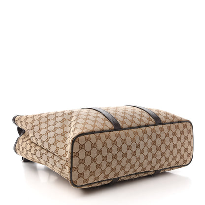 Gucci GG Monogram Large Joy Tote Bag Dark Brown 4 of 10