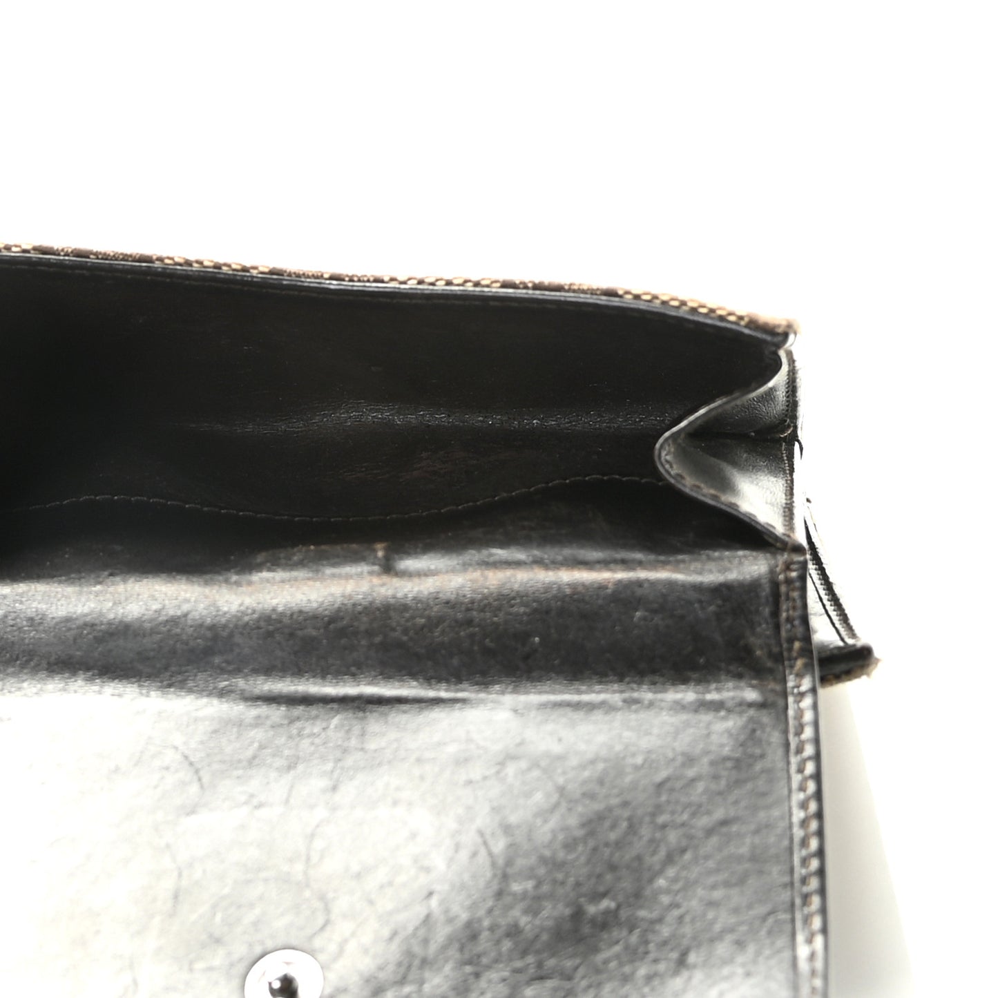 Monogram Web Jackie French Wallet Brown
