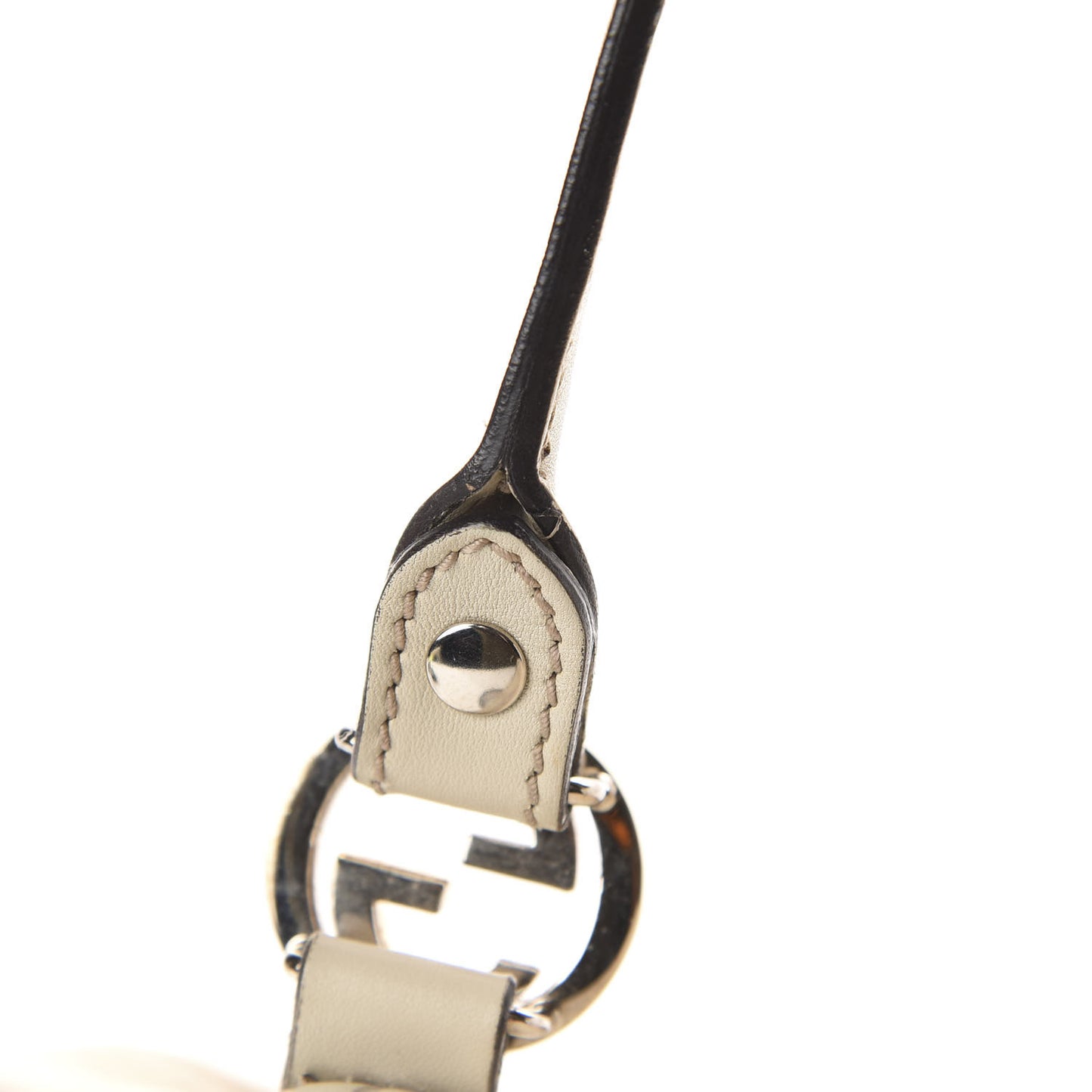 Guccissima Medium Twins Shoulder Bag Off White