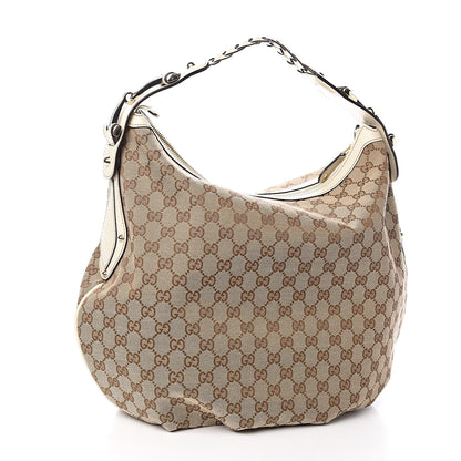 Gucci Monogram Medium Pelham Hobo Off White 3 of 10