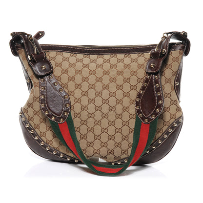 Gucci Monogram Pelham Medium Messenger Bag Ebony 1 of 7