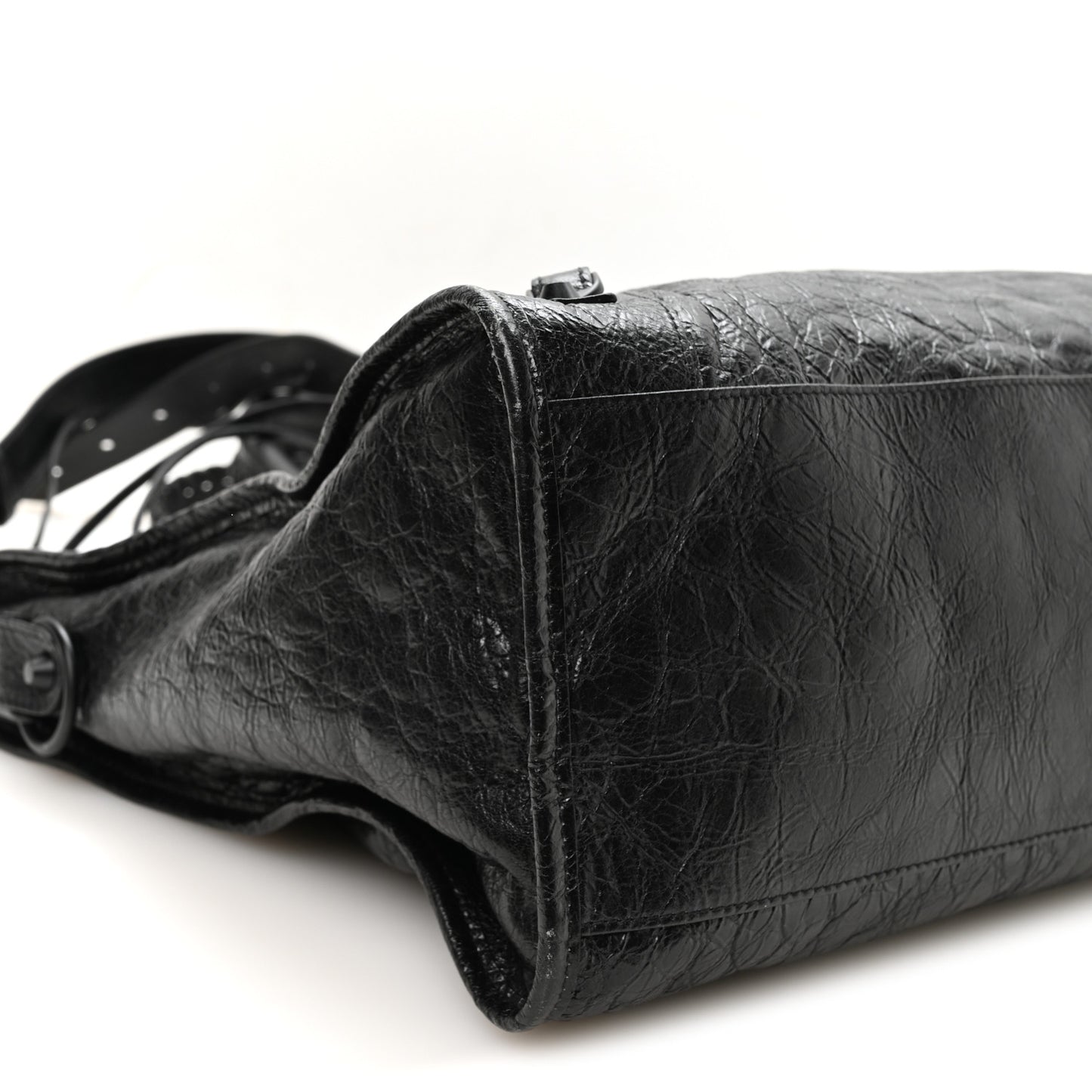 Agneau Arena Matte Hardware Large Le City Black
