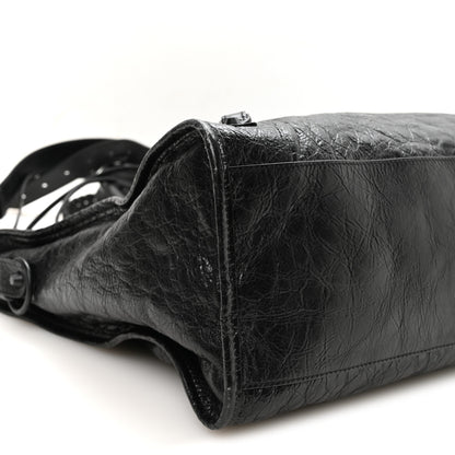 Balenciaga Agneau Arena Matte Hardware Large Le City Black 9 of 10