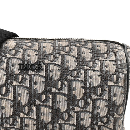 Christian Dior Oblique Roller Messenger Bag Blue 8 of 12