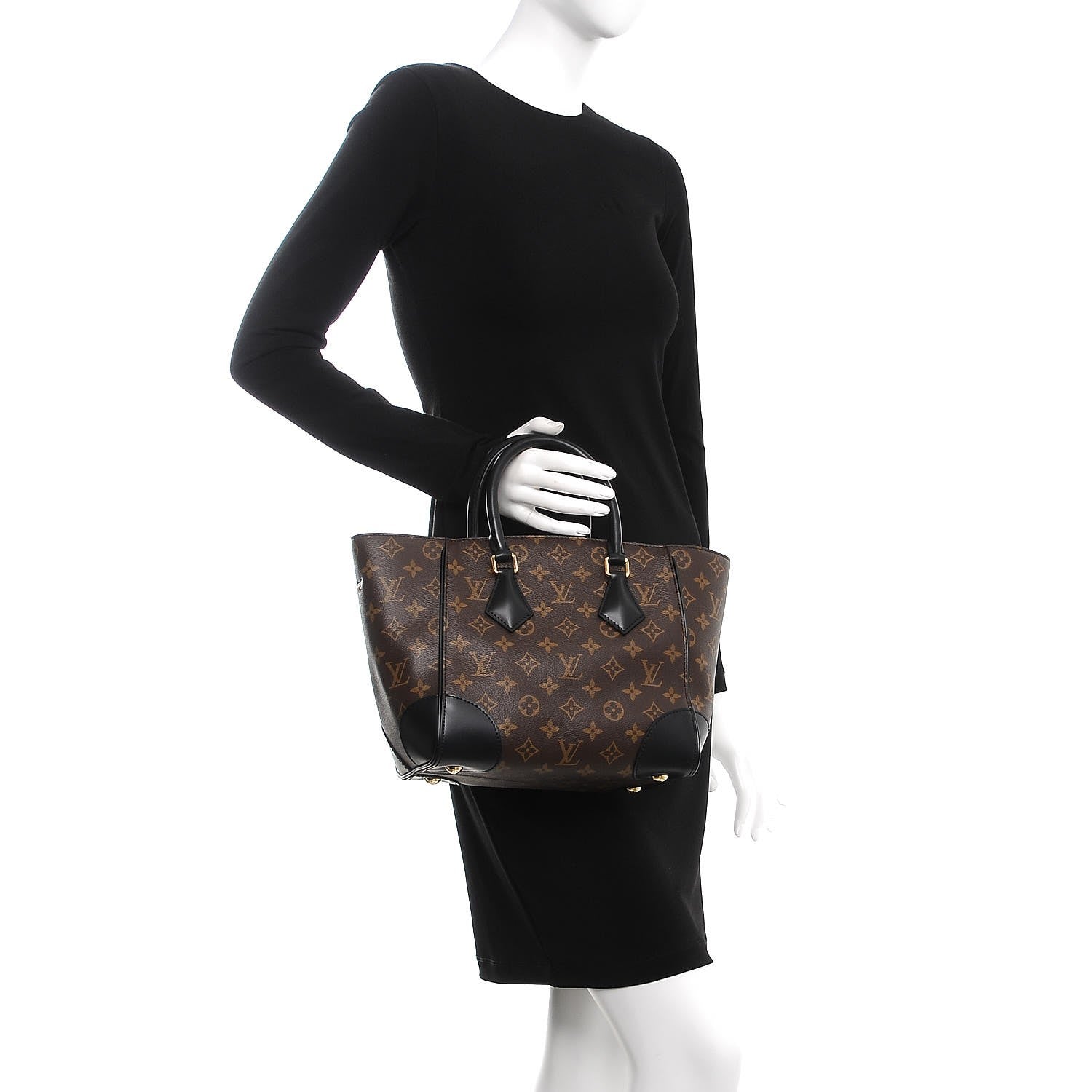Louis Vuitton Monogram Phenix PM Black 3 of 8