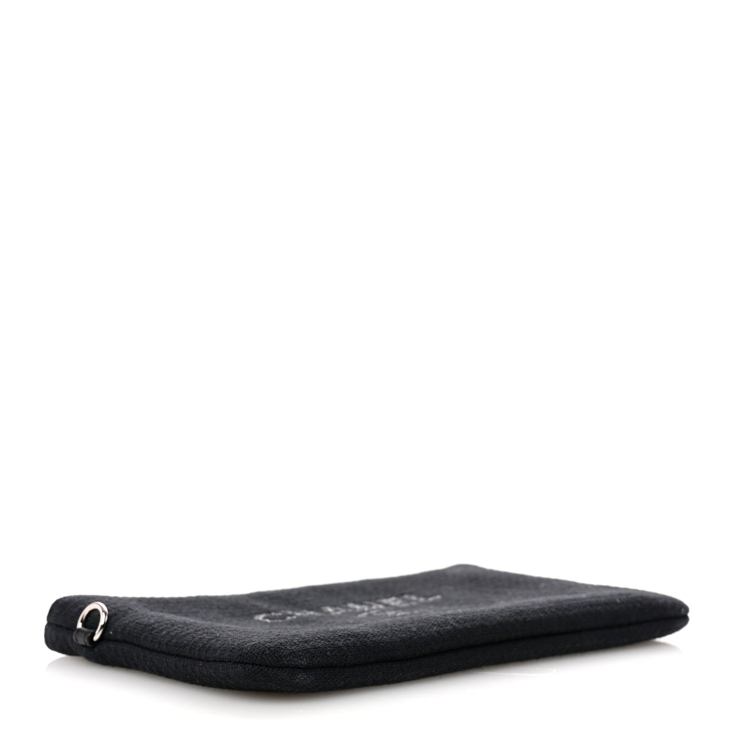 Mixed Fibers Deauville Pouch Black