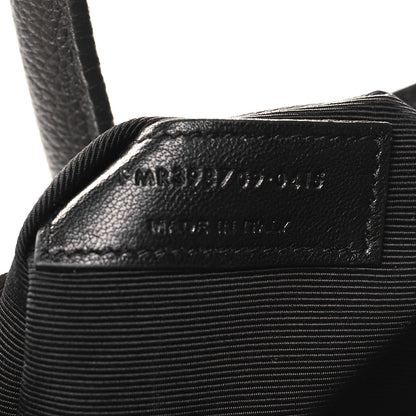 Saint Laurent Grained Calfskin Small Sac De Jour Fog 8 of 11