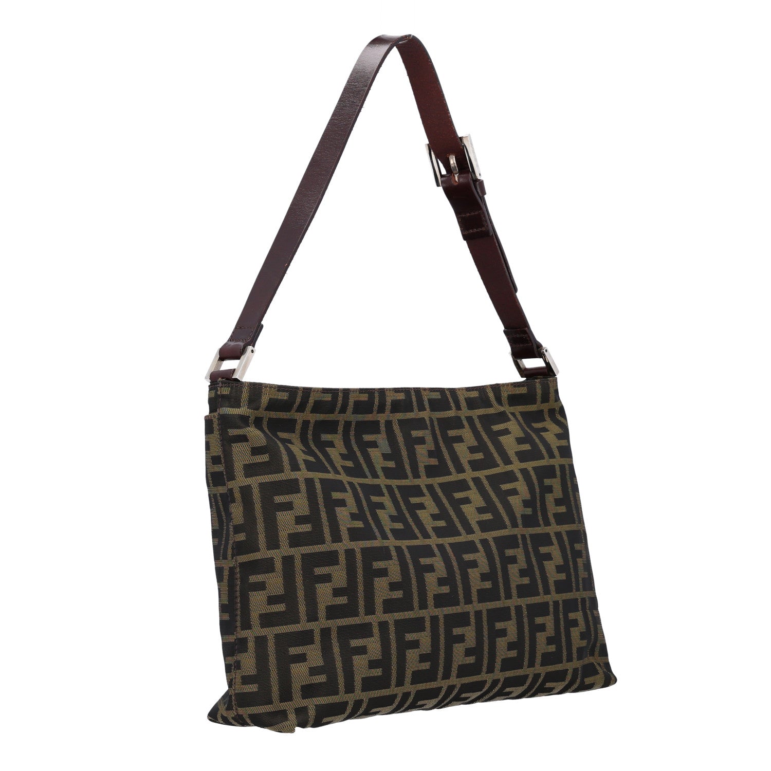 Fendi Zucca Small Shoulder Bag Tobacco 3 of 9