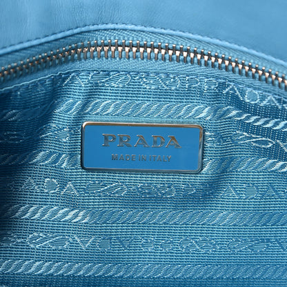 Prada Soft Calf Tote Turchese 6 of 18