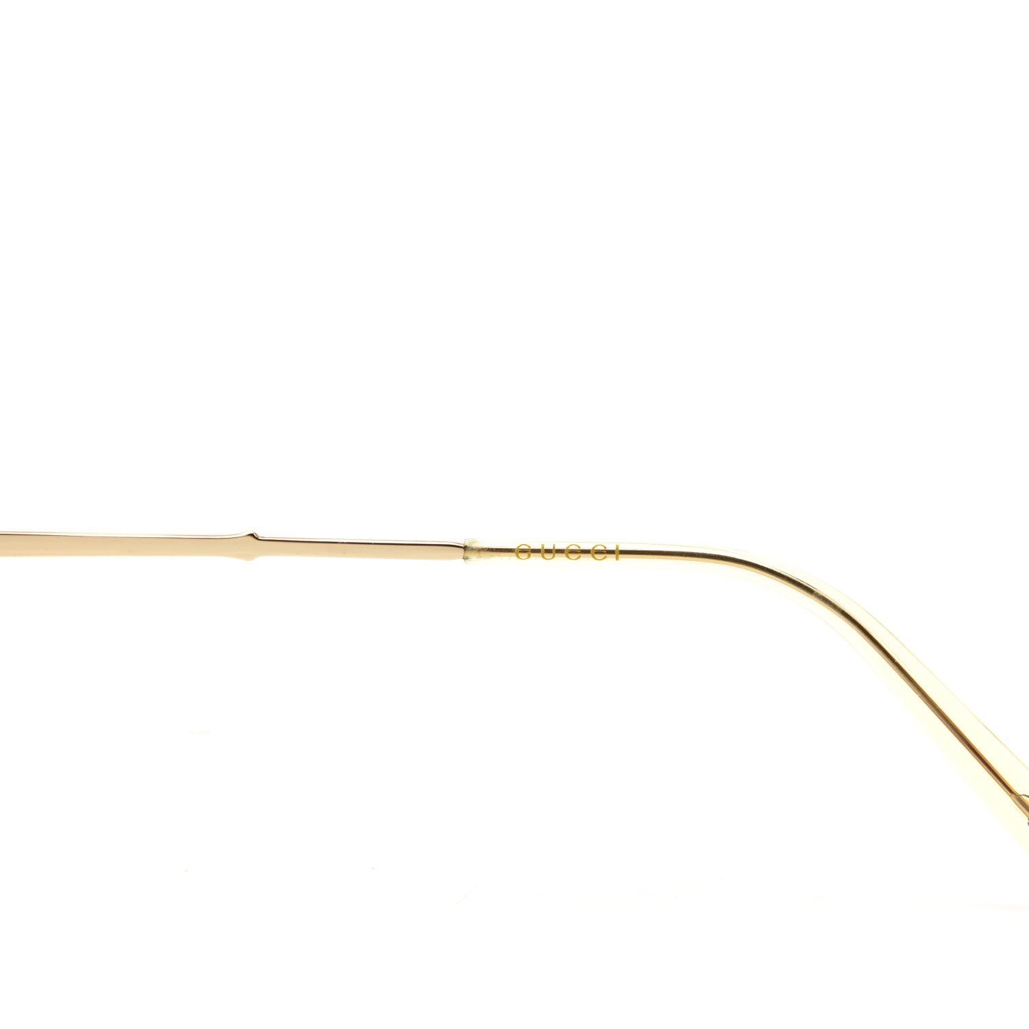 Gucci Aviator Sunglasses GG0356S Gold 4 of 6
