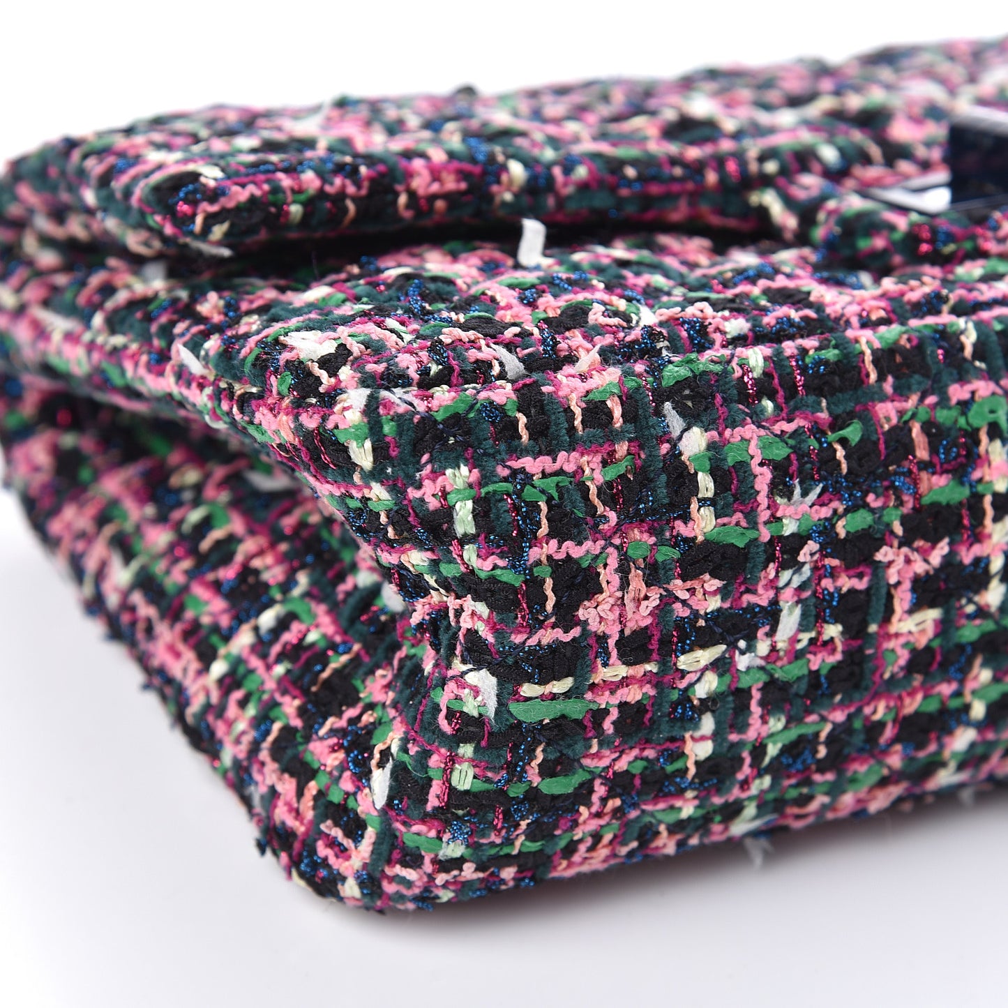 Tweed Resin 2.55 Reissue 225 Flap Pink