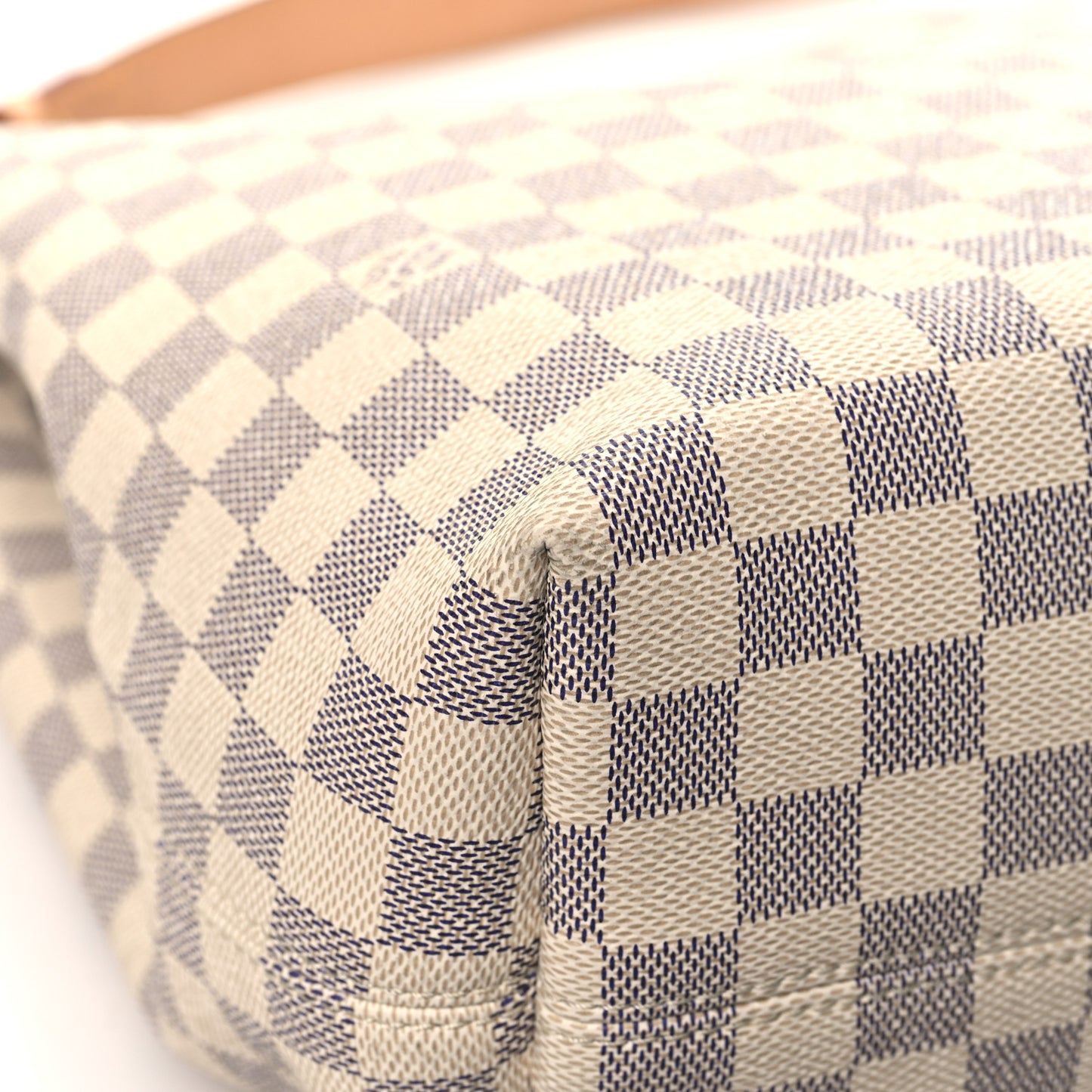 Damier Azur Graceful MM Rose Ballerine