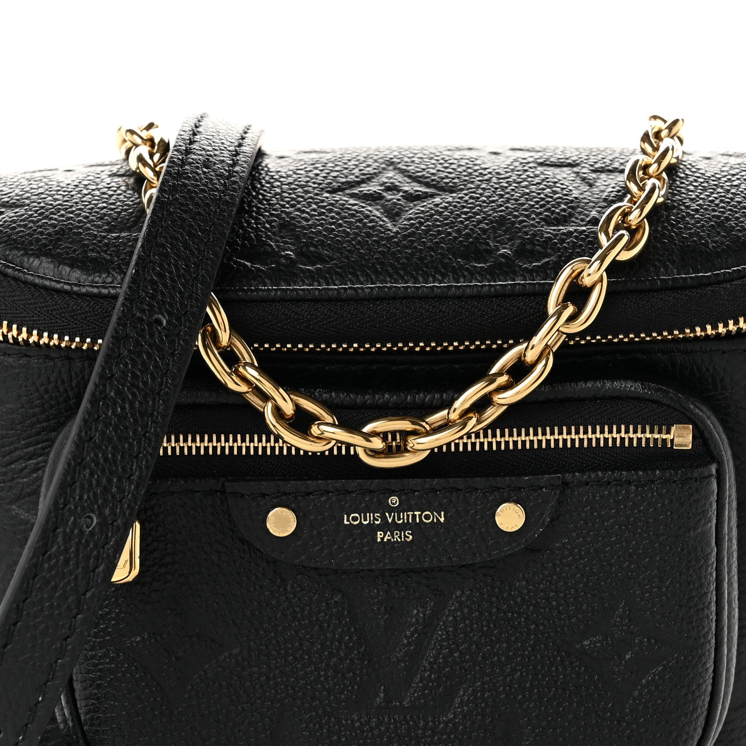 Louis Vuitton Empreinte Mini Bumbag Black 6 of 9
