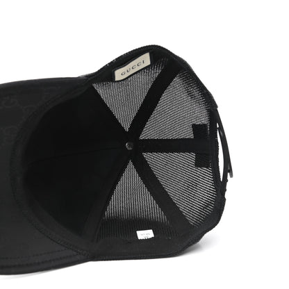 Gucci Nylon Monogram Baseball Hat M Black 7 of 10