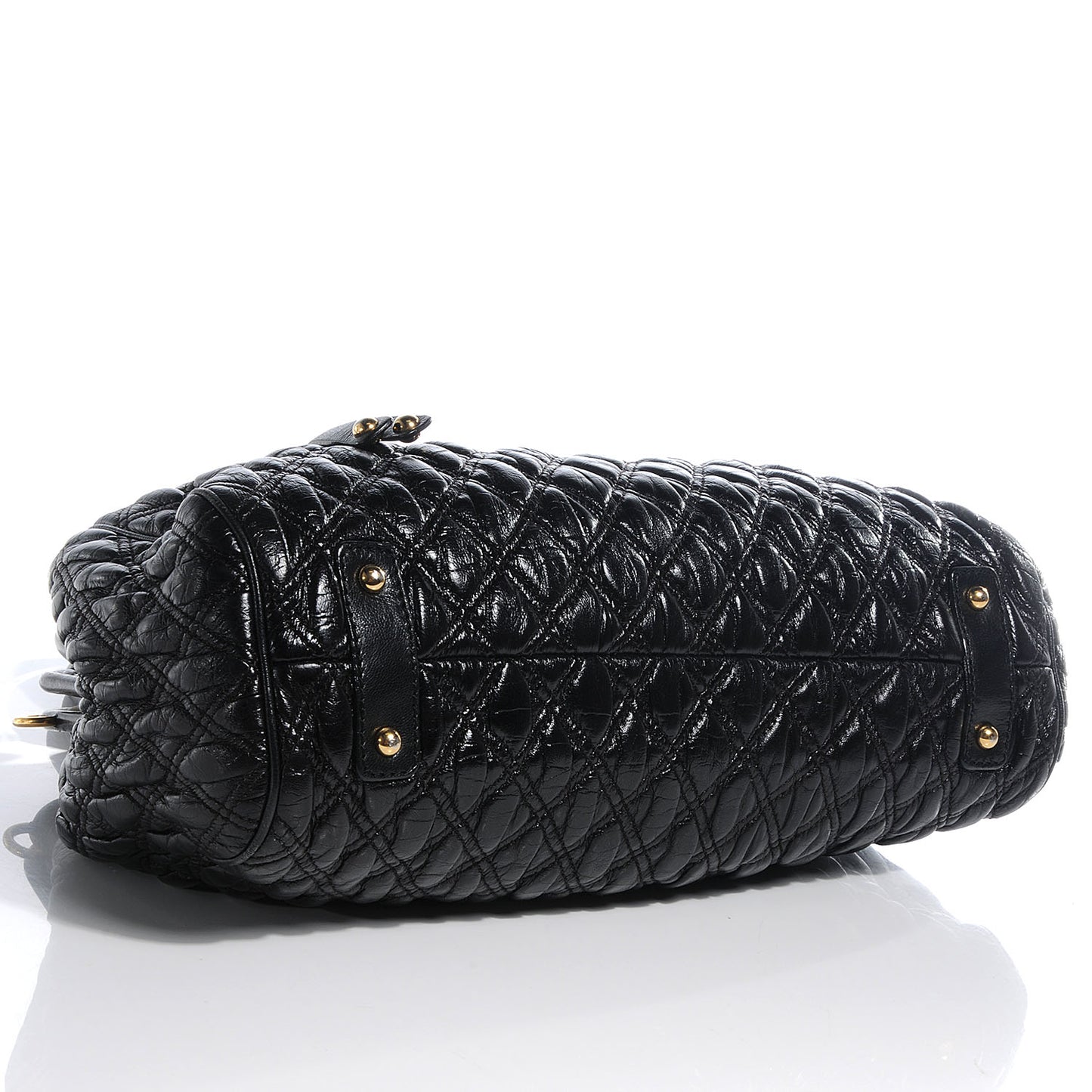 Elastic Quilted Stam Black
