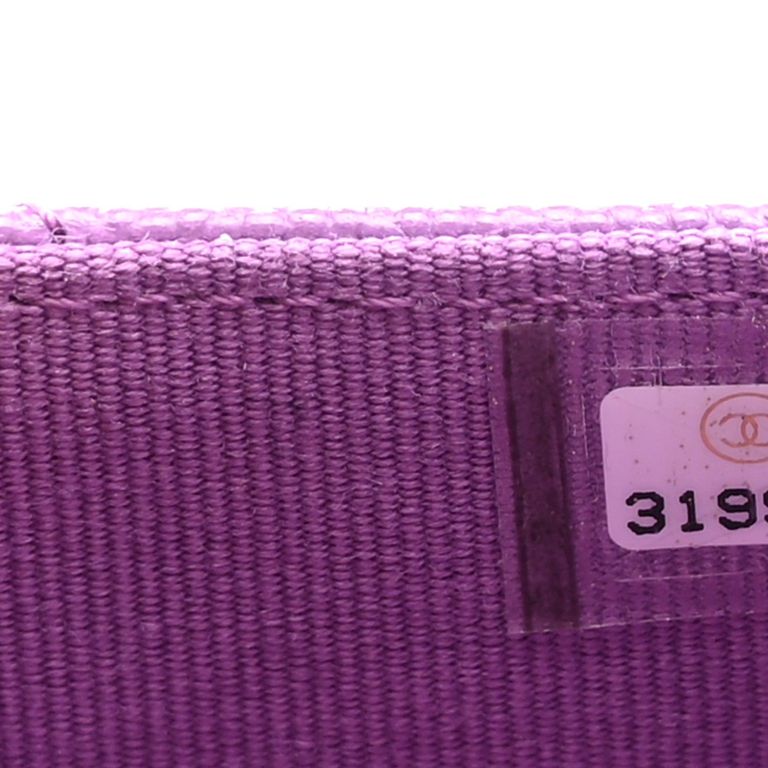 Chanel Caviar Quilted Flap Card Holder Wallet Purple 9 of 9