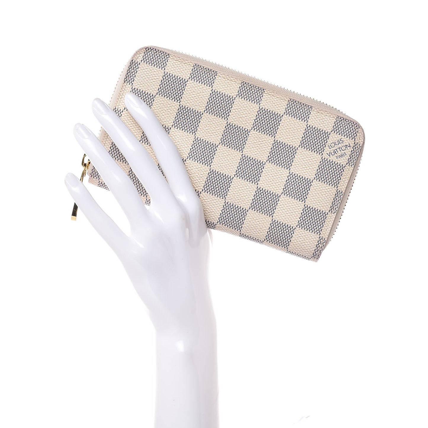 Damier Azur Compact Zippy Wallet