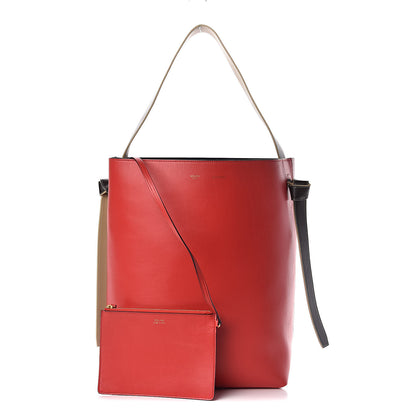 Celine Shiny Smooth Calfskin Small Twisted Cabas Chili Pale Pink 1 of 11