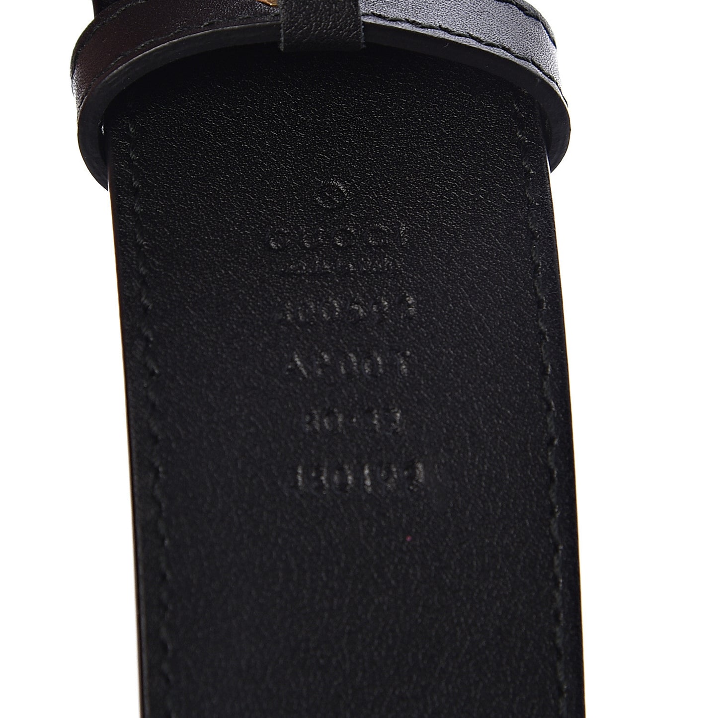 Calfskin Double G 40mm Belt 80 32 Black