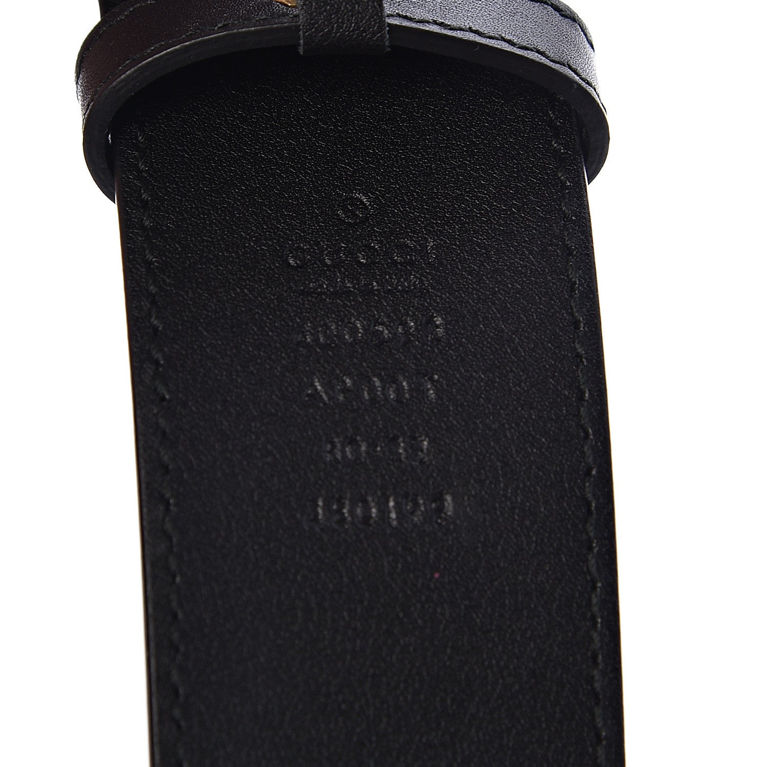 Gucci Calfskin Double G 40mm Belt 80 32 Black 4 of 6