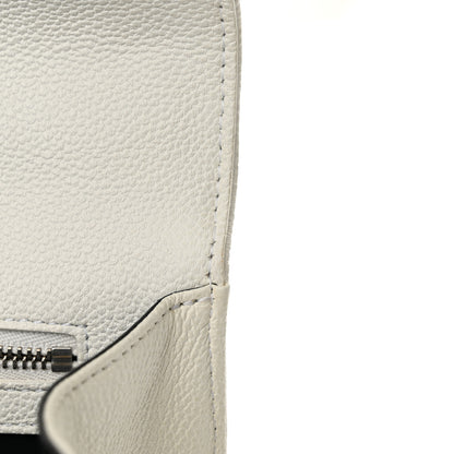 Christian Dior Grained Calfskin Perforated Diorama Flap Bag Latte 12 of 19