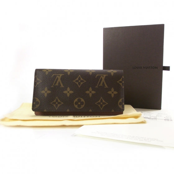 Louis Vuitton Monogram Simple Checkbook Holder 2 of 7