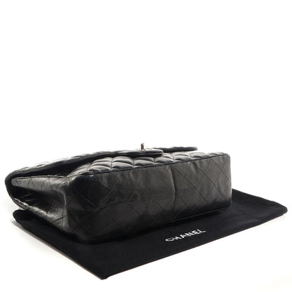 Chanel Lambskin Quilted Jumbo Single Flap Black 4 of 8