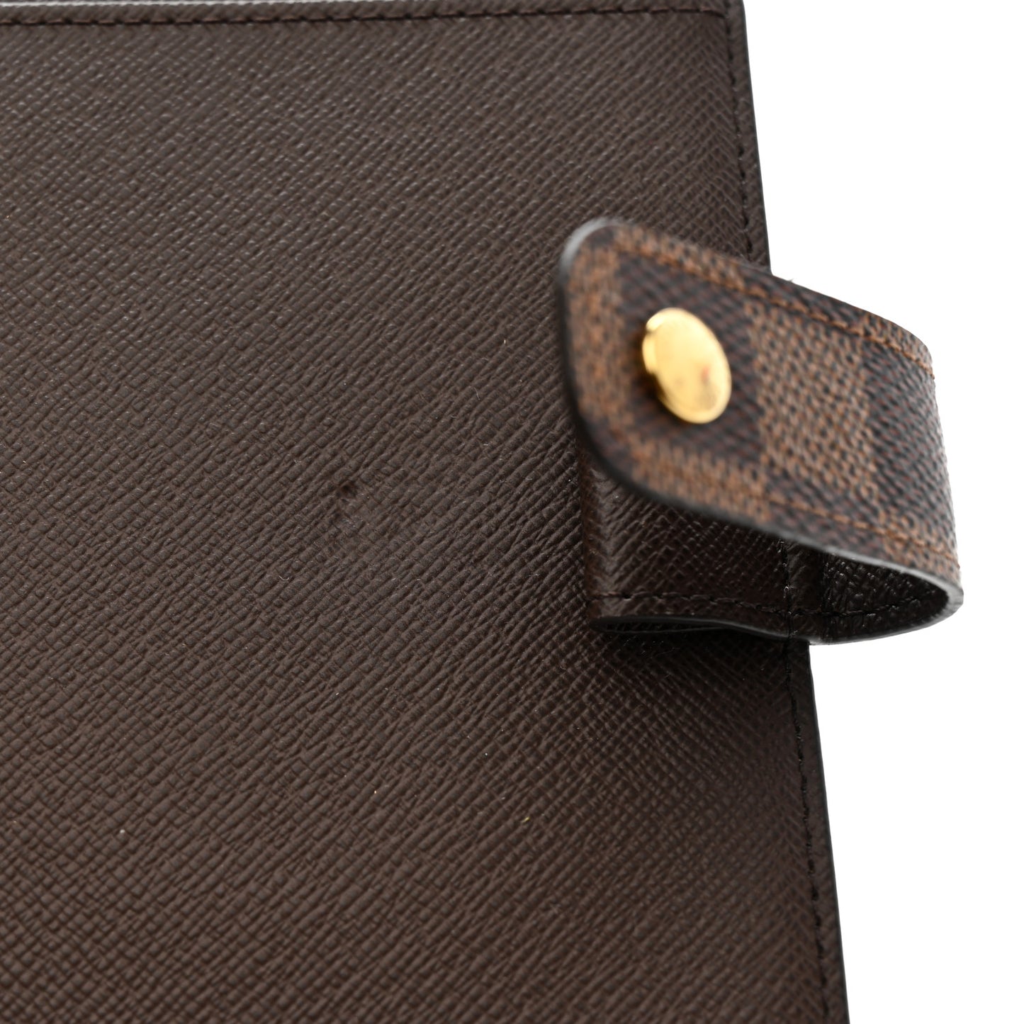 Damier Ebene Medium Ring Agenda Cover