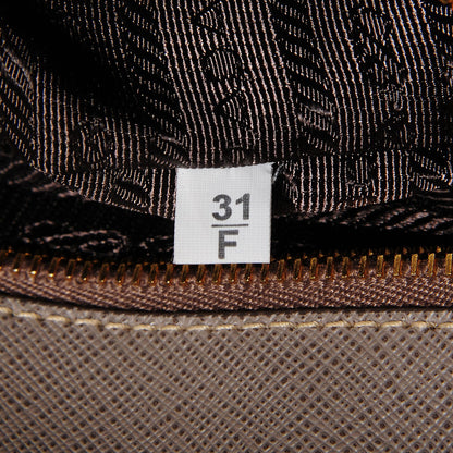Prada Saffiano Lux Extra Large Galleria Double Zip Tote Argilla 7 of 11